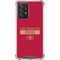 NFL San Francisco 49ers Red Performance Series Galaxy A52 5G Clear Case